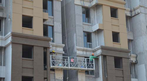 外墙涂料施工工艺常识.jpg 外墙涂料施工工艺常识